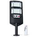 Foco solar LED con sensor y control remoto