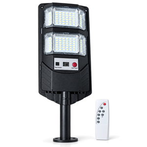 Foco solar LED 200 W con brazo y control remoto